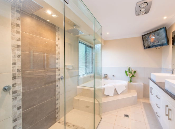Tempered glass for shower screens