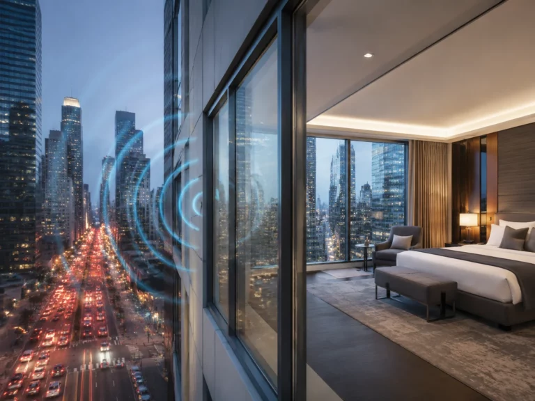 Acoustic Window Glass Guide for Hotels and Urban Buildings