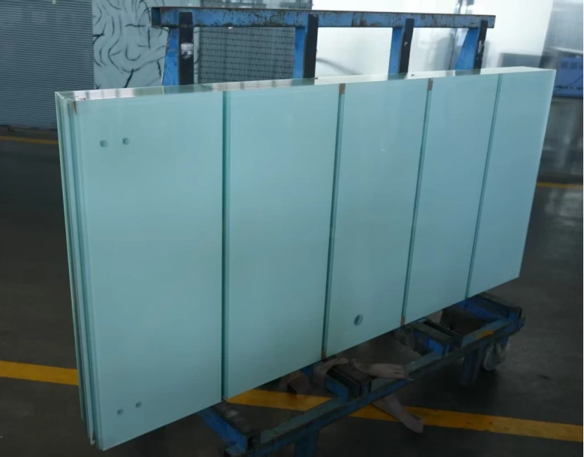 Silk Screen Printing Tempered Glass for Partitions