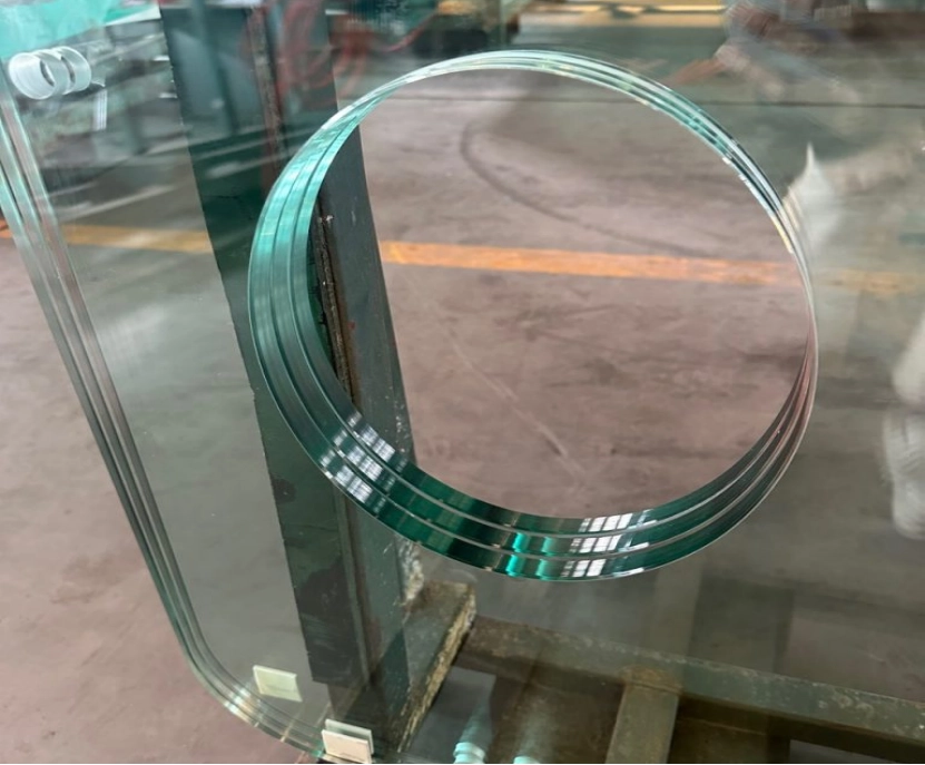 Tempered glass with holes