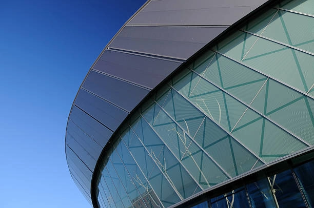 Large glass Building